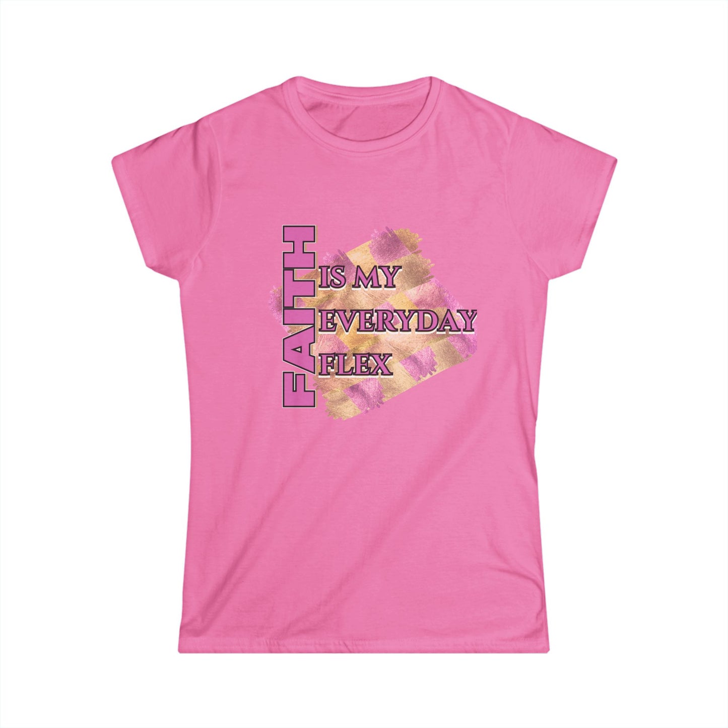 Faith Is My Everyday Flex - Inspirational T-Shirt, Gift for Her, Casual Wear, Positive Affirmation, Birthday Gift