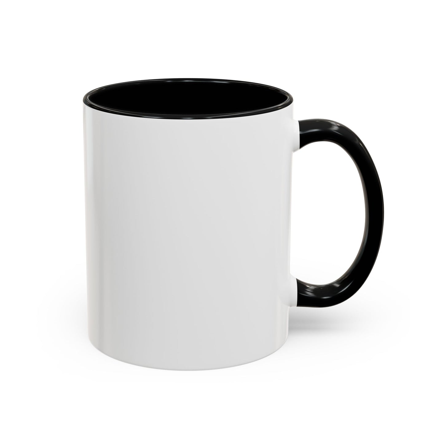 Gracefully Unbothered™ “Elegance & Zero Drama” 11oz & 15oz Ceramic Mug – Pink & Black Accent Handle
