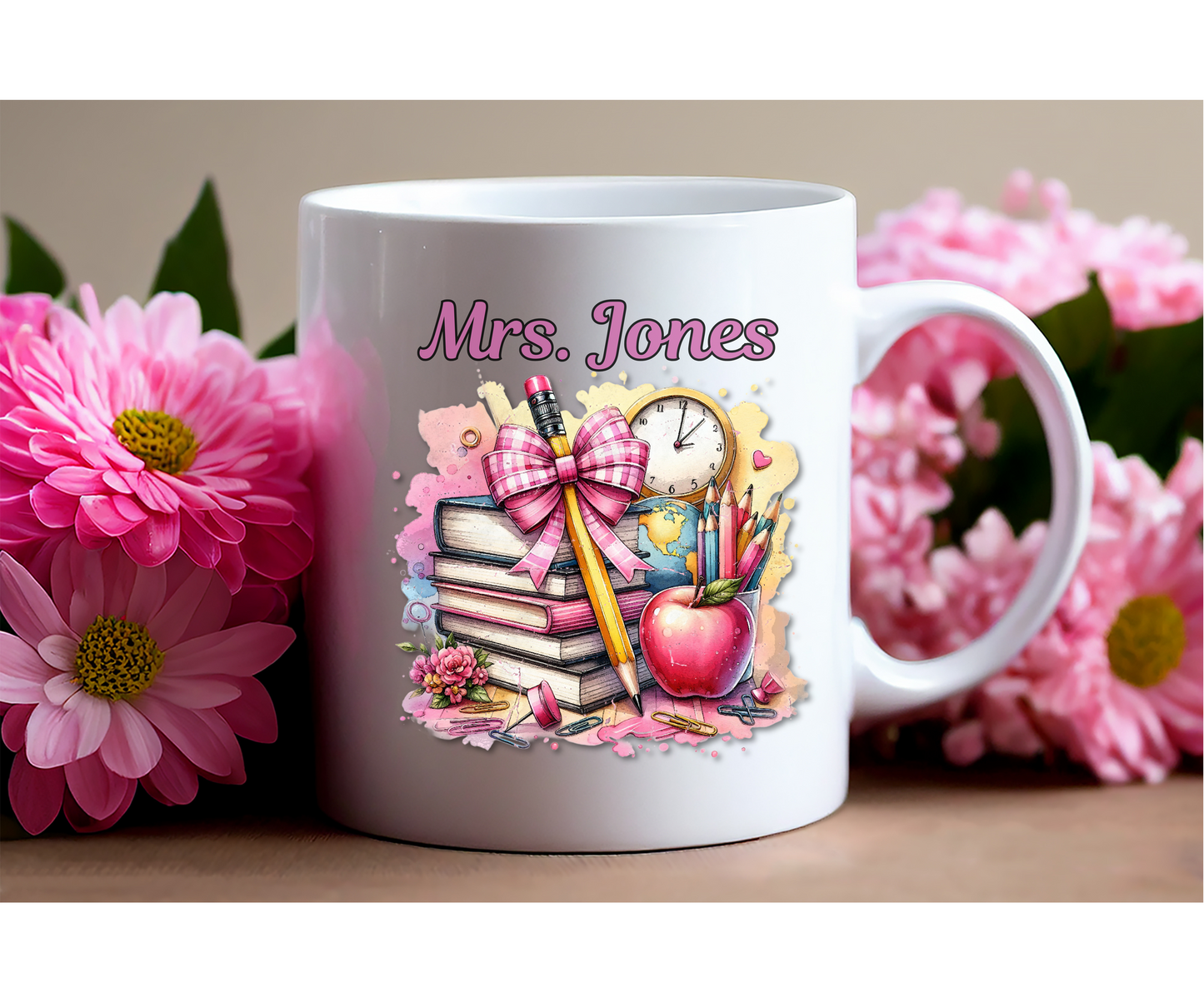 Personalized Teacher 11 oz Mug