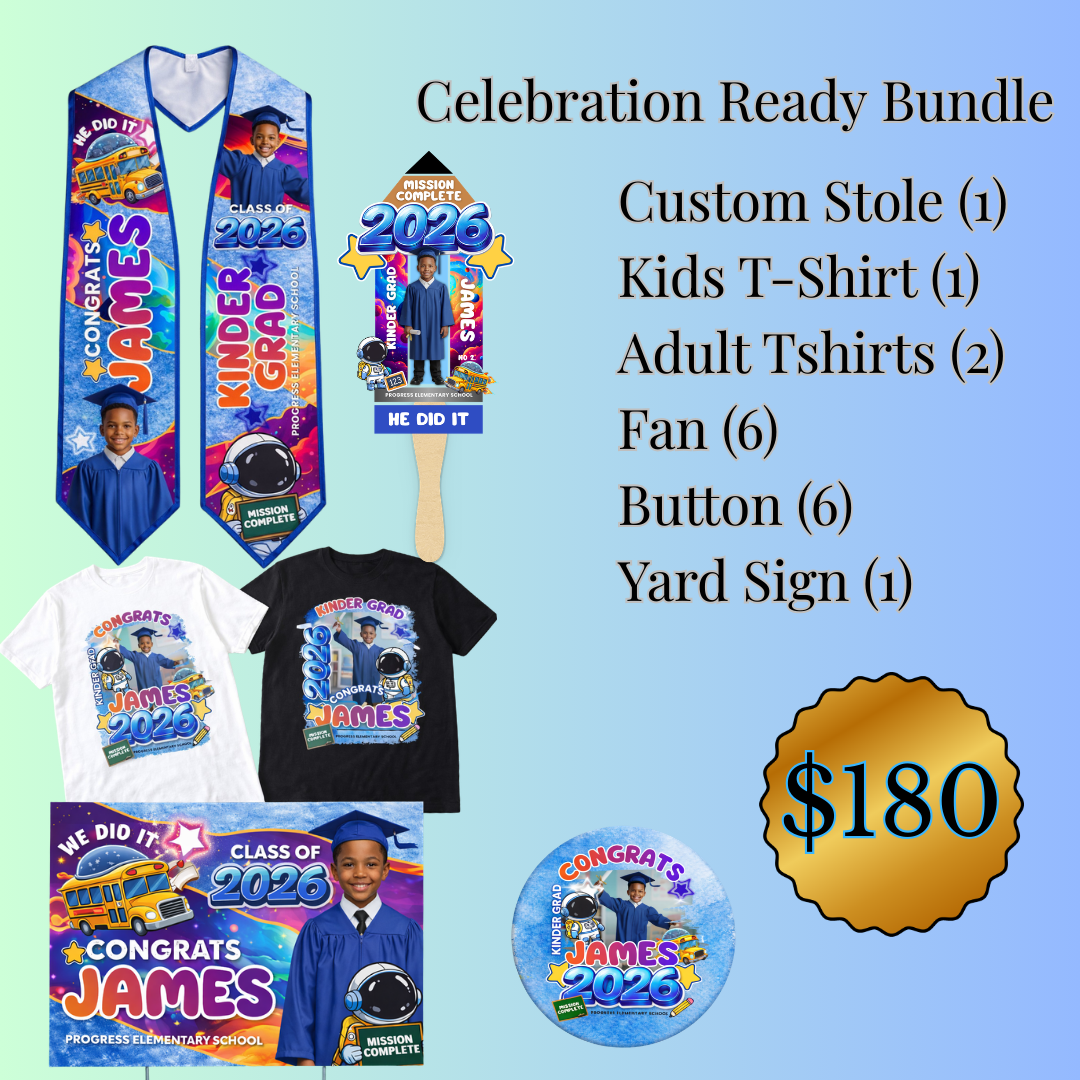 Celebration Ready Grad Pre-K Bundle