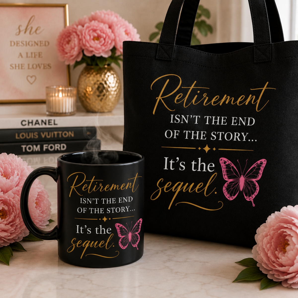 Retirement Keepsake Mug – Retirement is the Sequel