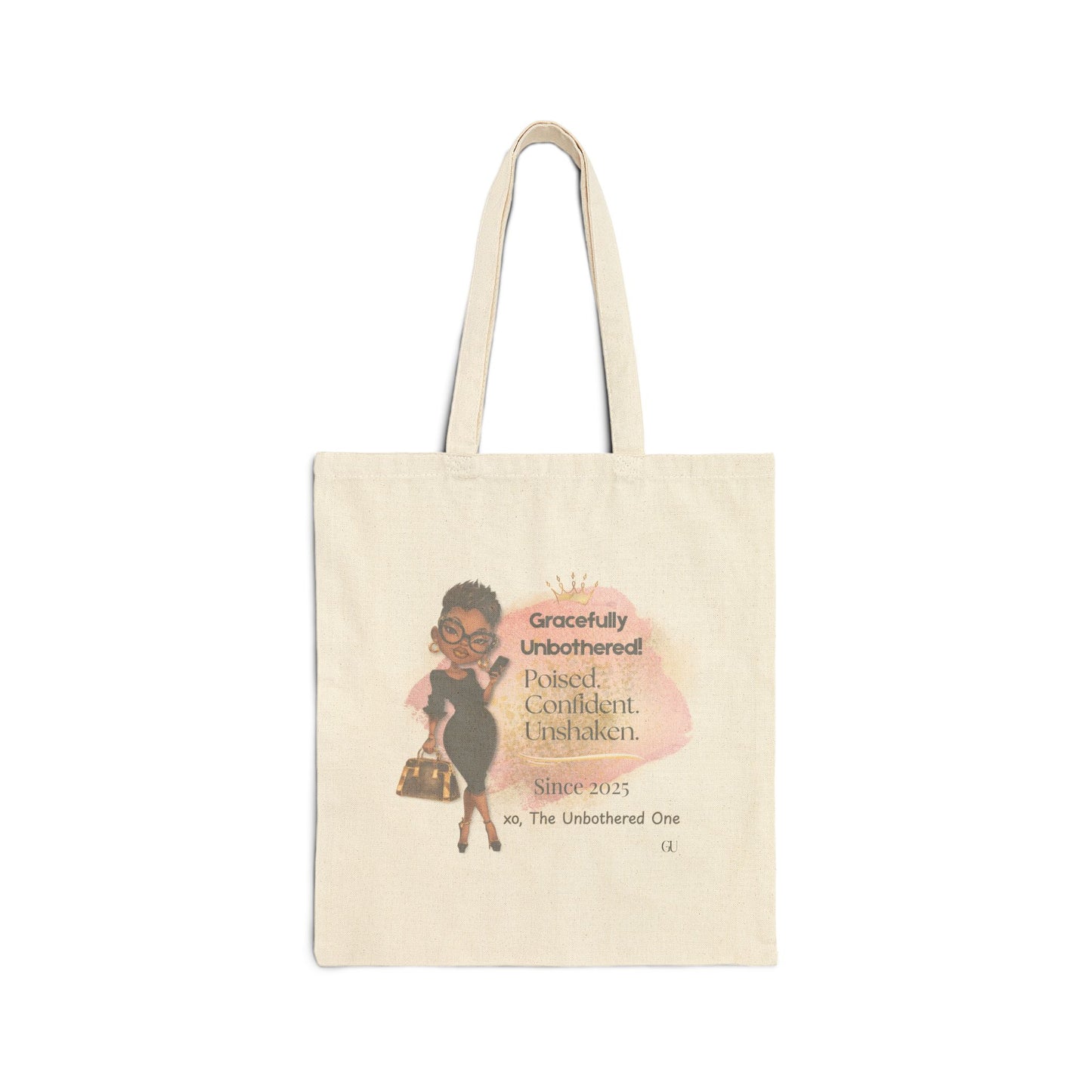 Empowered Woman Tote Bag, Motivational Canvas Bag, Feminine Gift, Stylish Grocery Bag, Eco-Friendly Tote