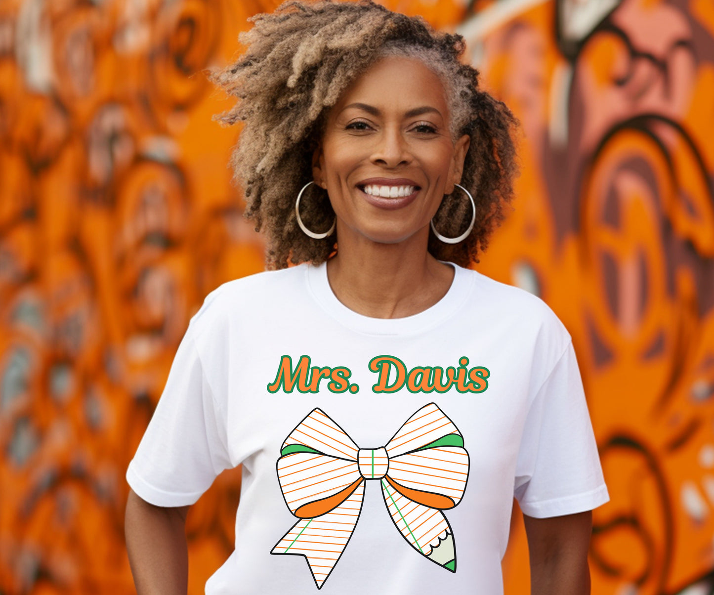 “Custom Teacher Bow Spirit Bundle |T-Shirt, Tote, Tumbler or Mug + FREE Mouse Pad”