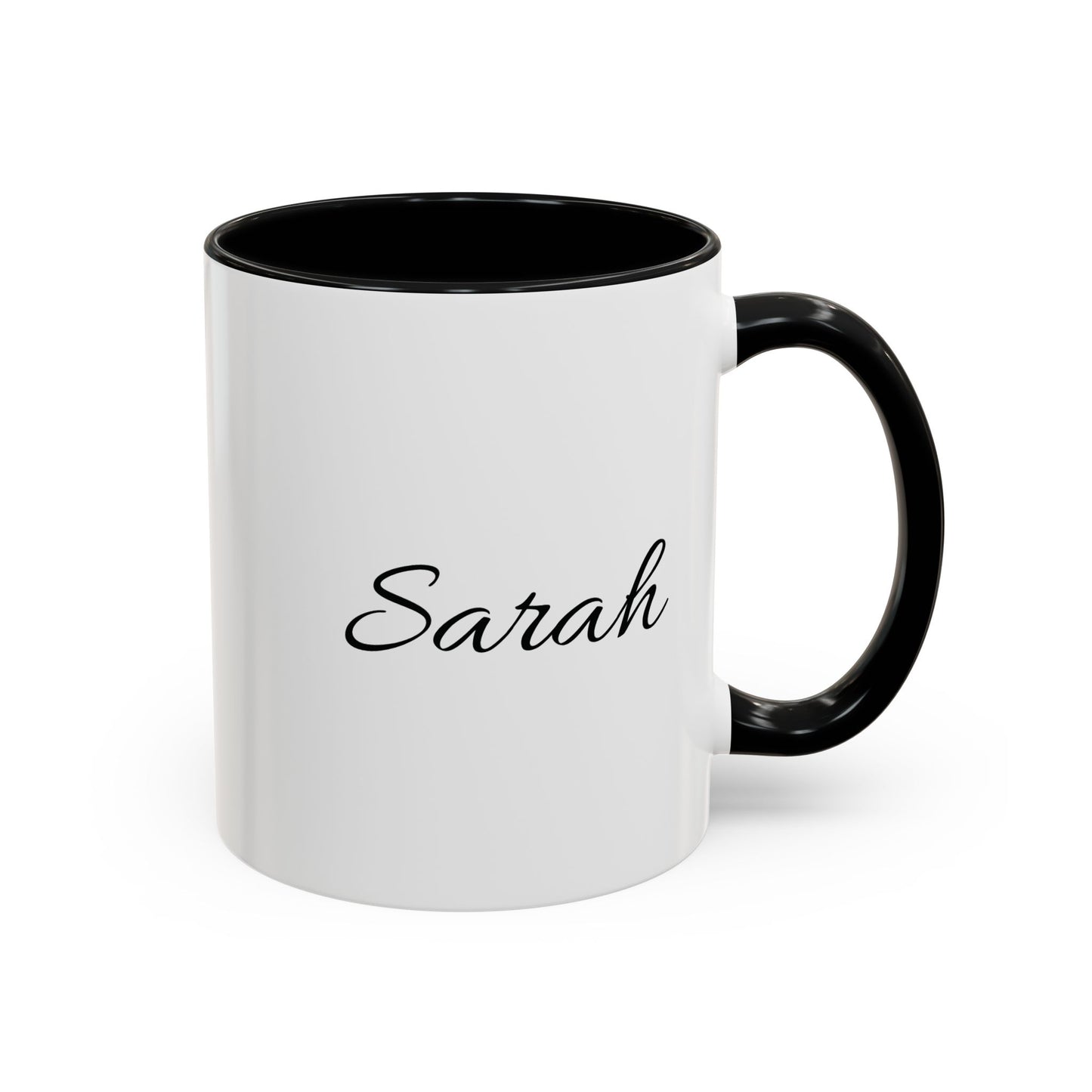 Gracefully Unbothered™ Pink Accent Mug – “Zero Drama” Chic Coffee Cup (11oz & 15oz)
