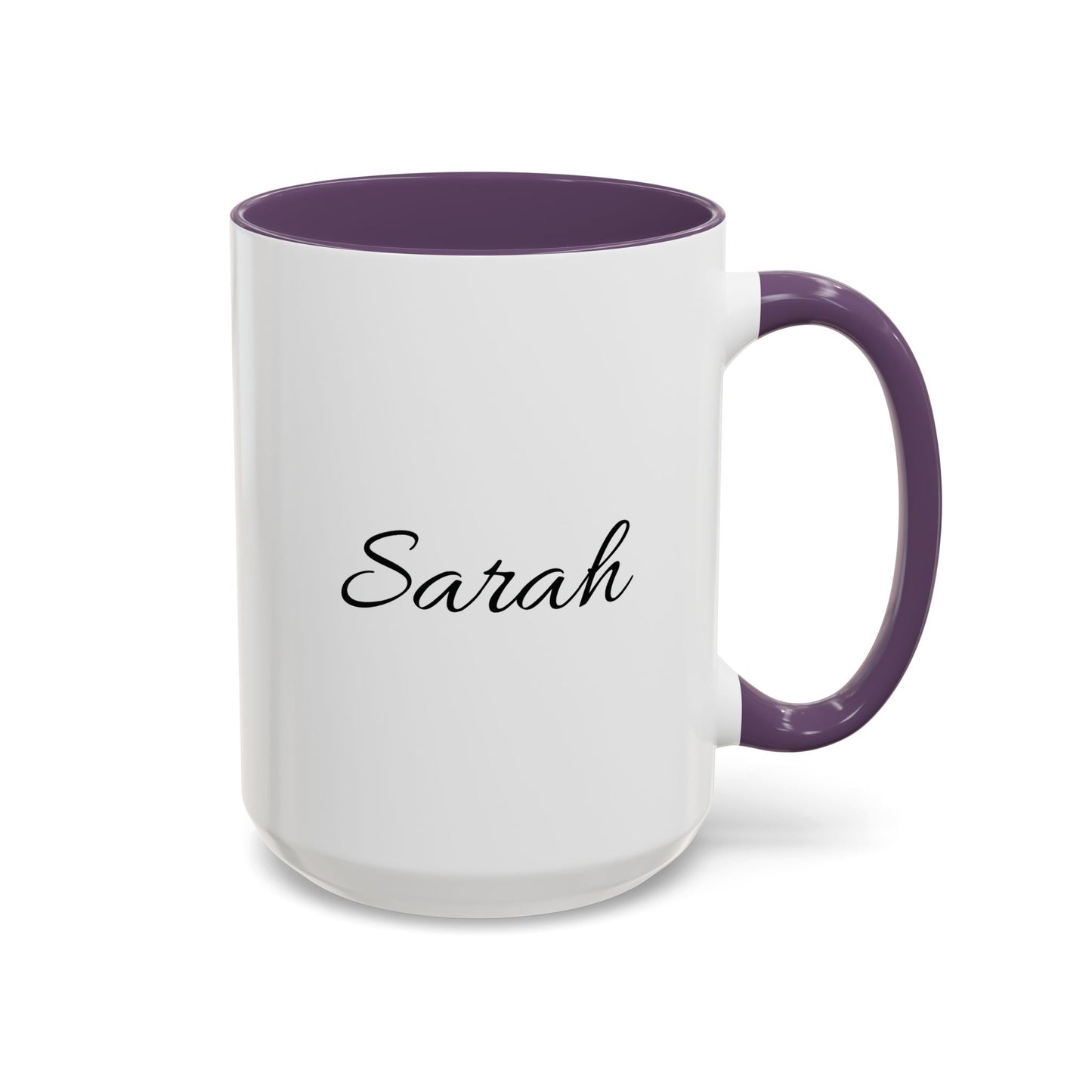 Gracefully Unbothered™ Pink Accent Mug – “Zero Drama” Chic Coffee Cup (11oz & 15oz)
