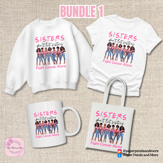 Breast Cancer Awareness Support Squad Bundles – Empowering Apparel & Gift Sets for Sisters, Survivors & Supporters