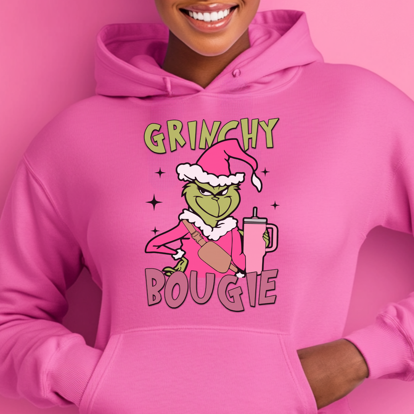 Grinchy and Bougie Hoodie