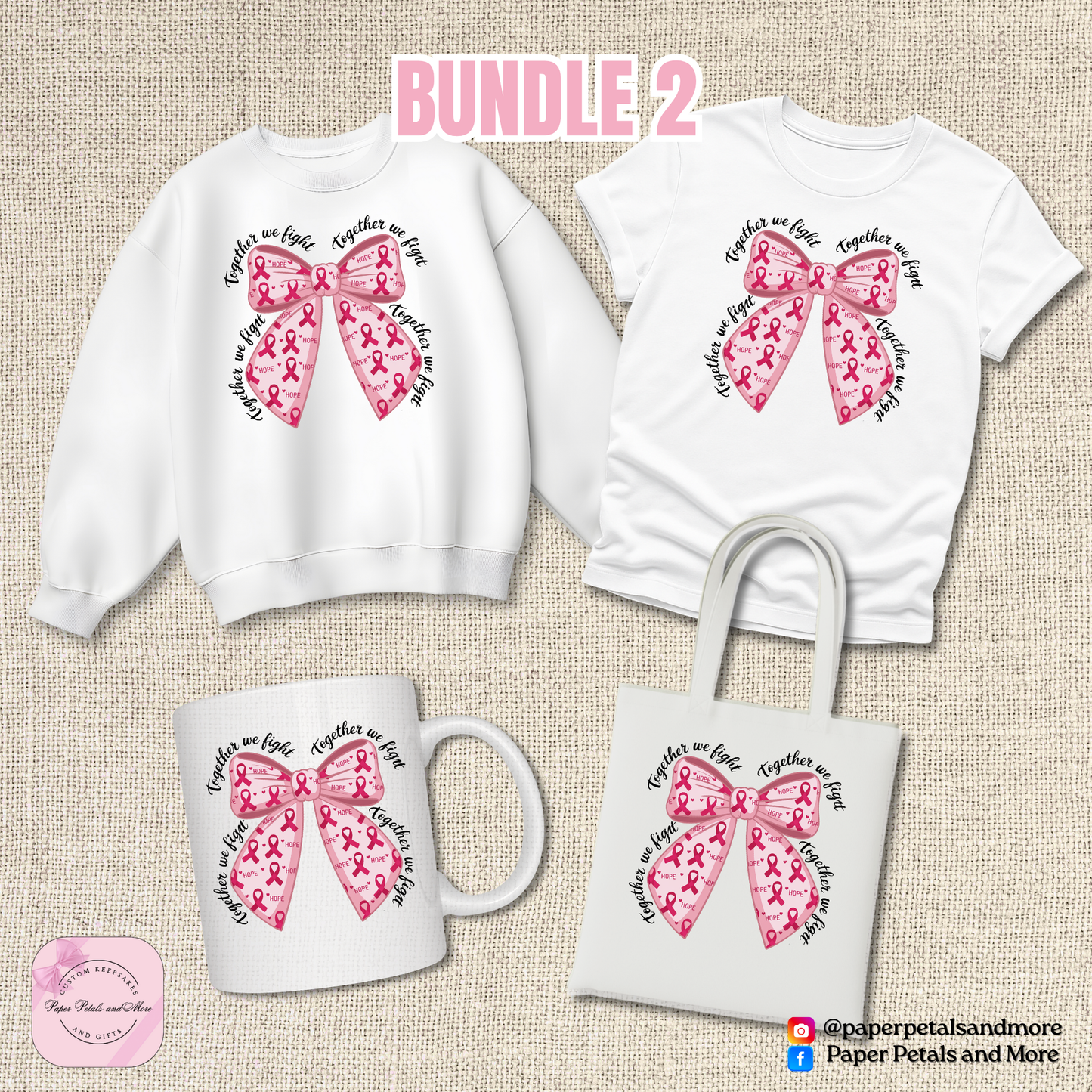 Breast Cancer Awareness Support Squad Bundles – Empowering Apparel & Gift Sets for Sisters, Survivors & Supporters