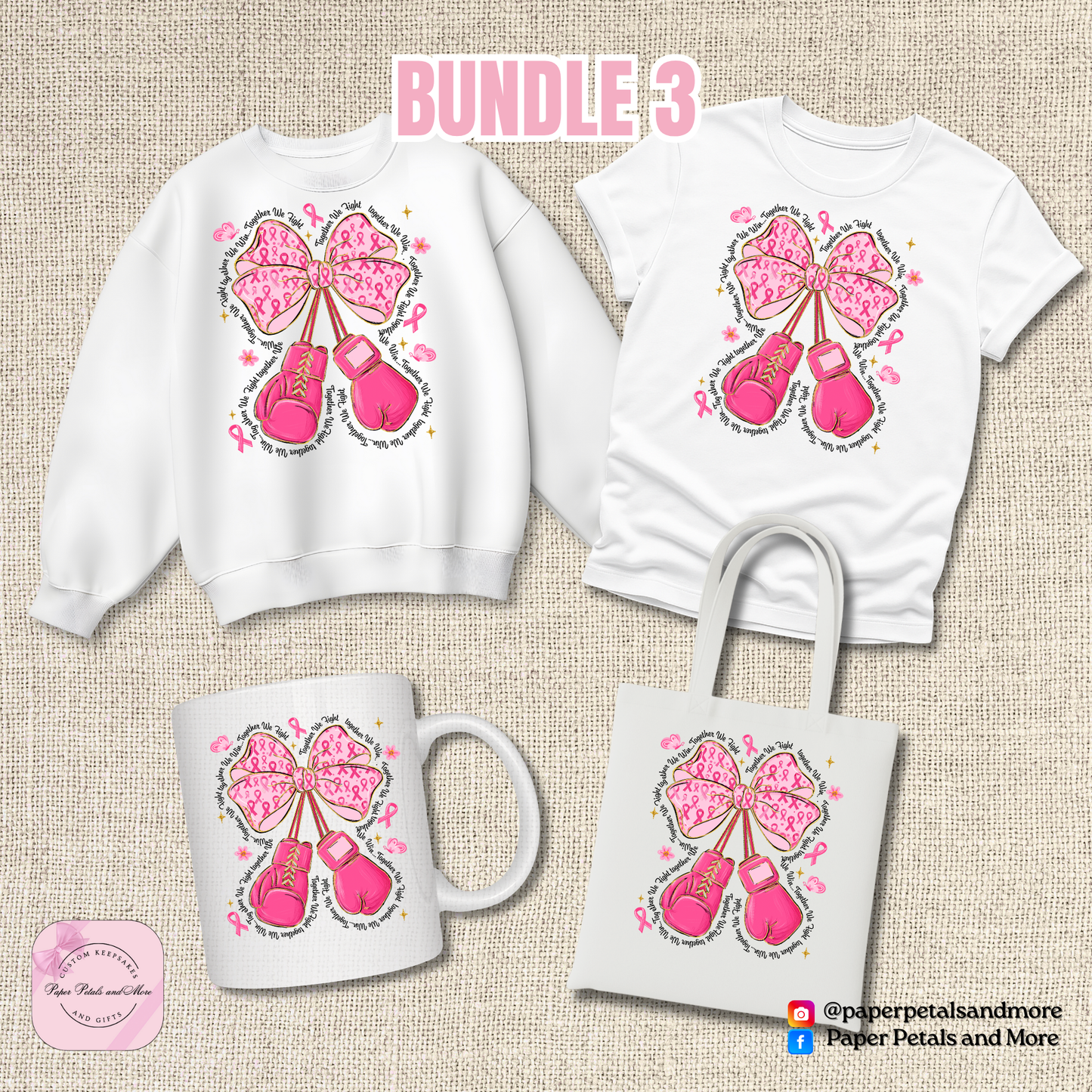 Breast Cancer Awareness Support Squad Bundles – Empowering Apparel & Gift Sets for Sisters, Survivors & Supporters