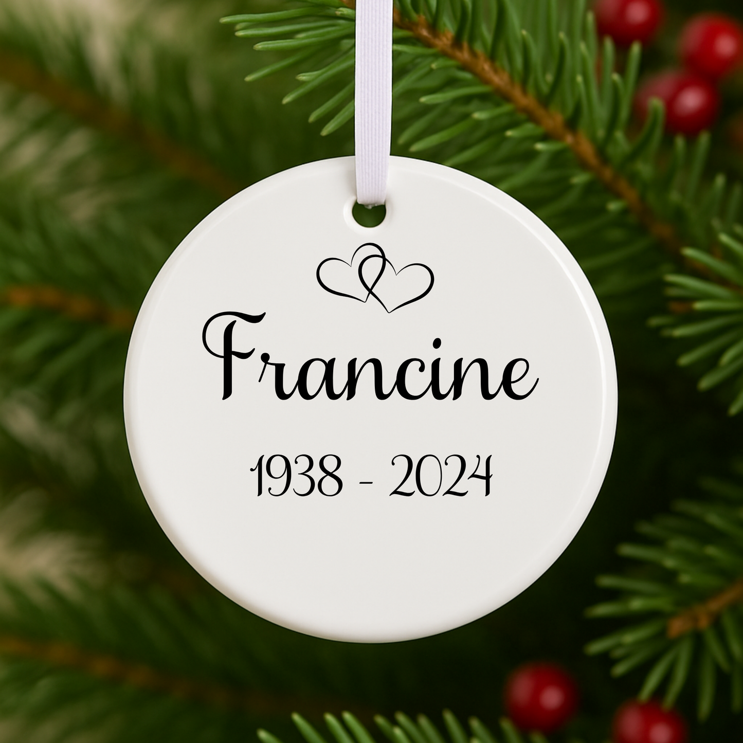 I Have an Angel in Heaven Personalized Memorial Ornament Keepsake Gift | Wife, Mom, Dad, Sister, Auntie