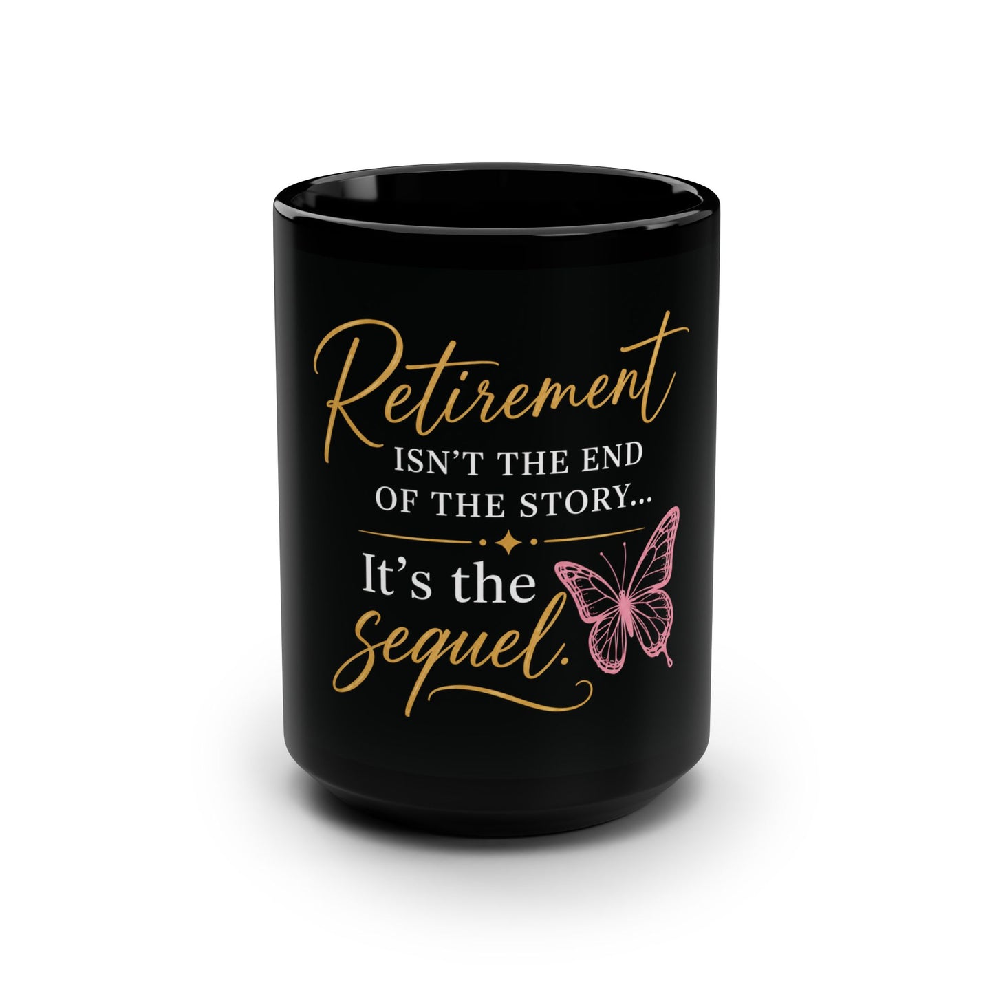 Black Mug, 15oz