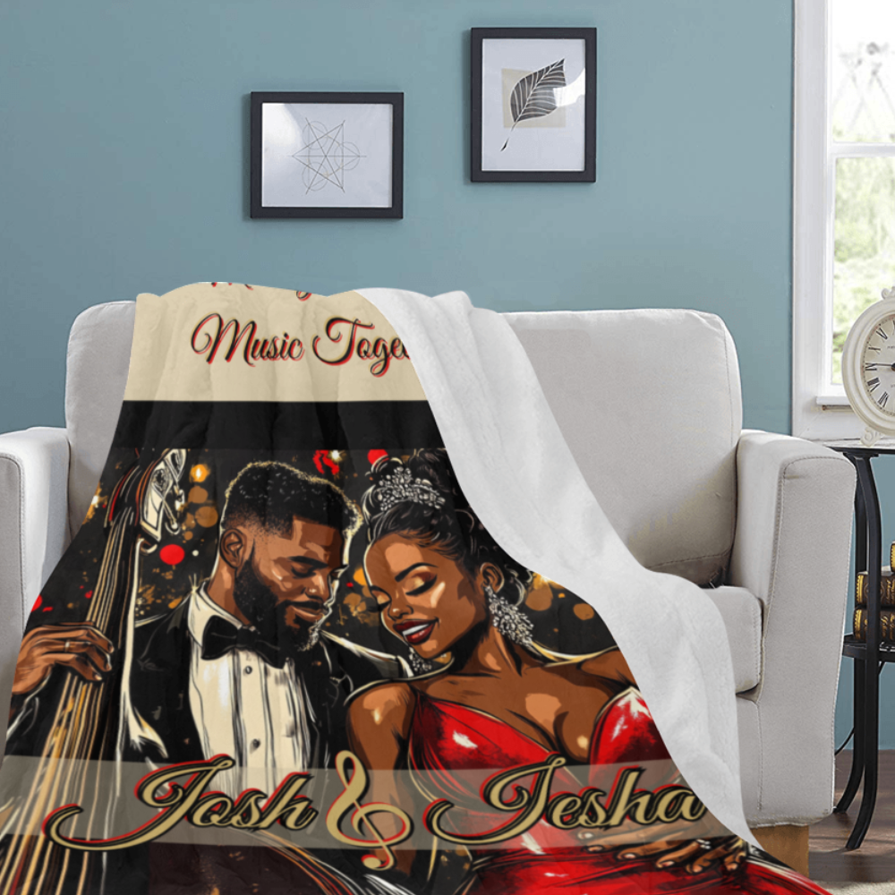 Personalized Blanket Ultra-Soft Micro Fleece 60"x80"