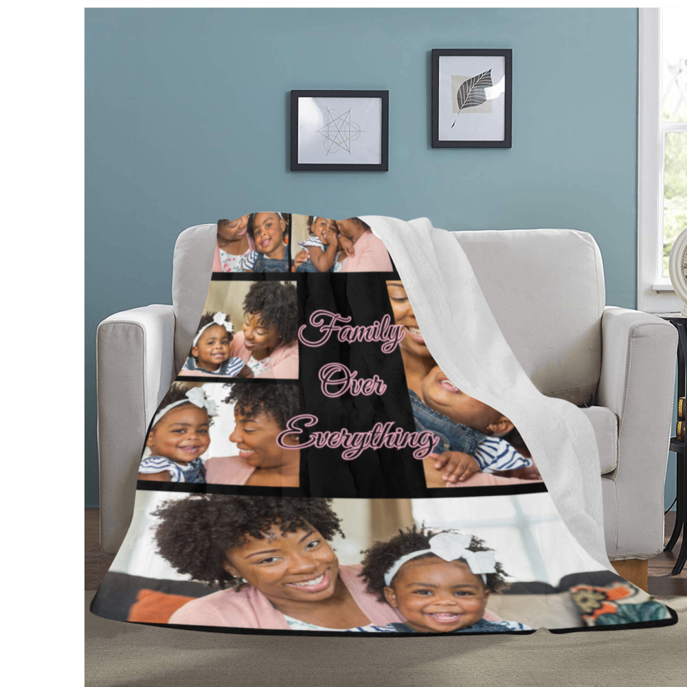 Personalized Blanket Ultra-Soft Micro Fleece 60"x80"