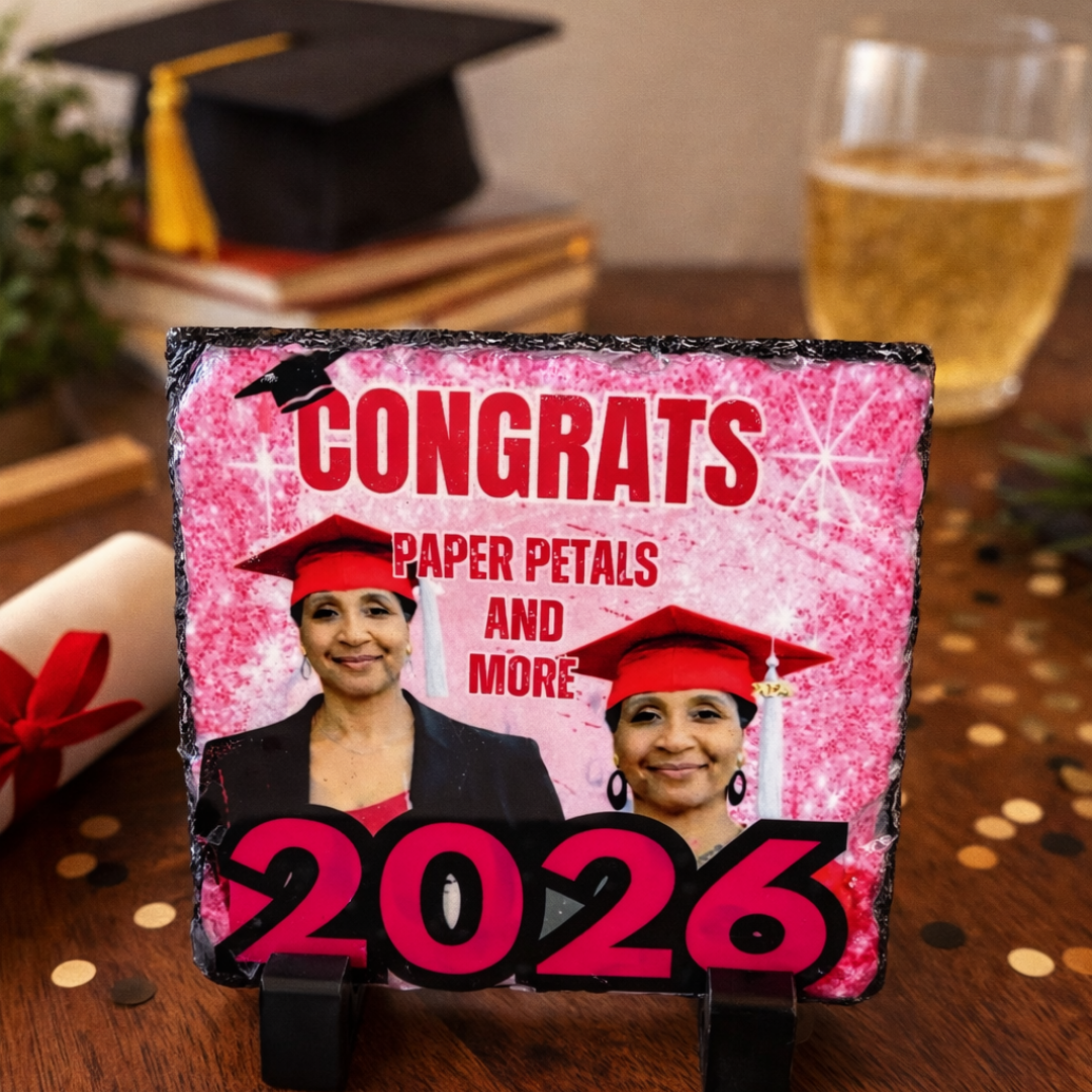 Graduation Mini Slate Keepsake | Desk Display Gift