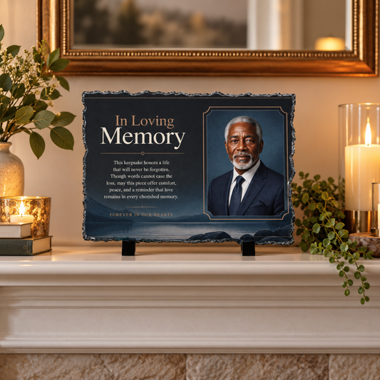Personalized Memorial Slate