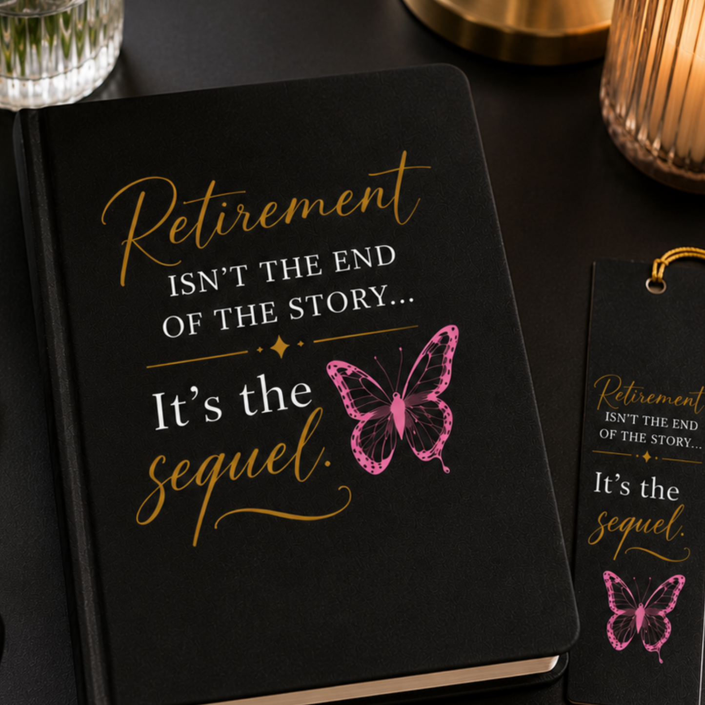 Retirement Hardcover Journal – Retirement is the Sequel