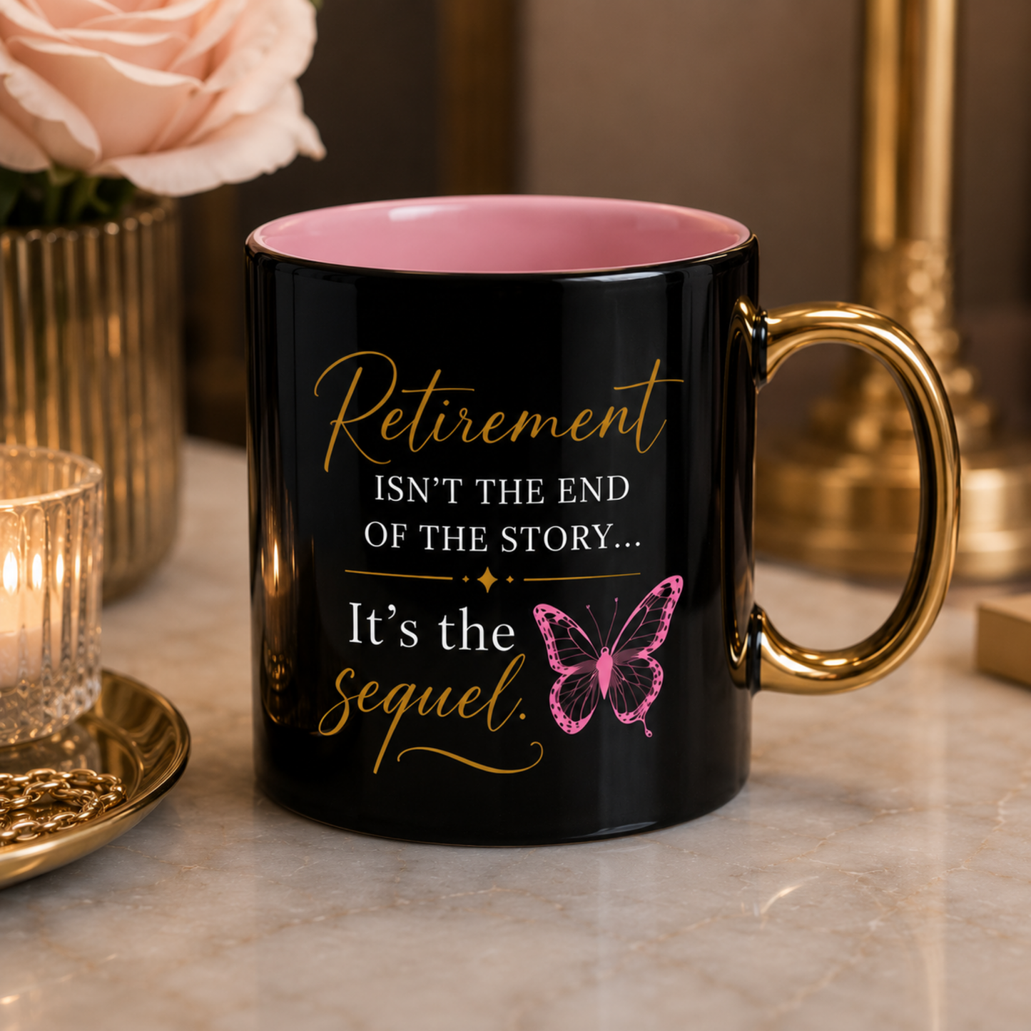 Retirement Keepsake Mug – Retirement is the Sequel