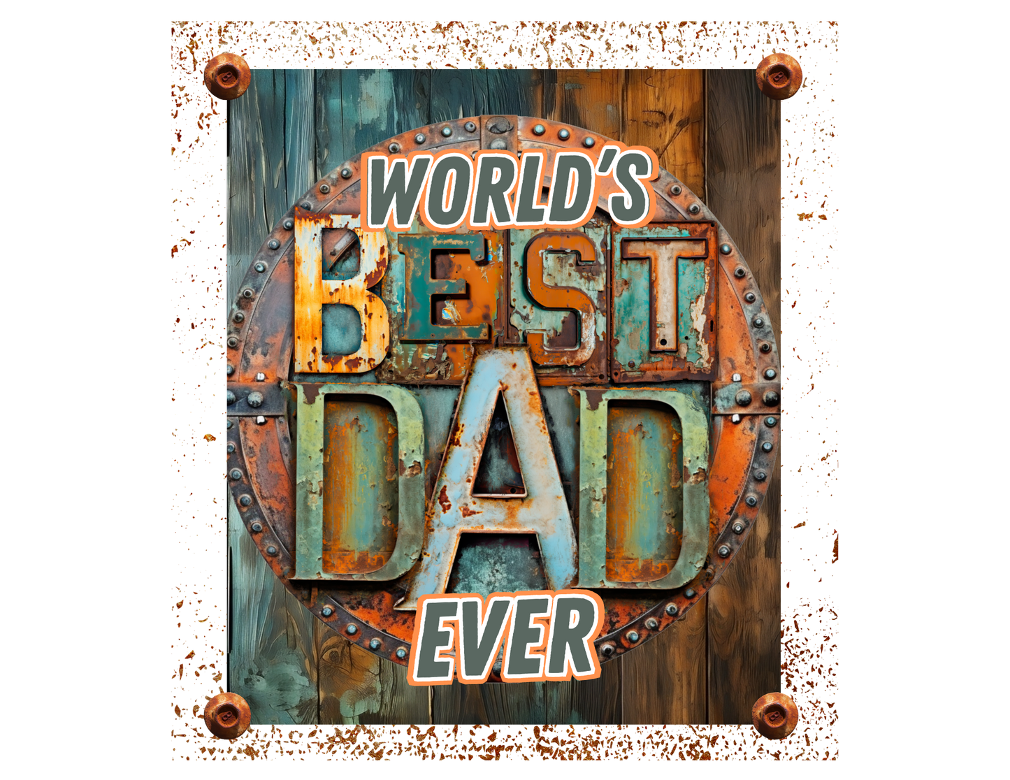 World’s Best Dad Ever T-Shirt + Tumbler Gift Set
