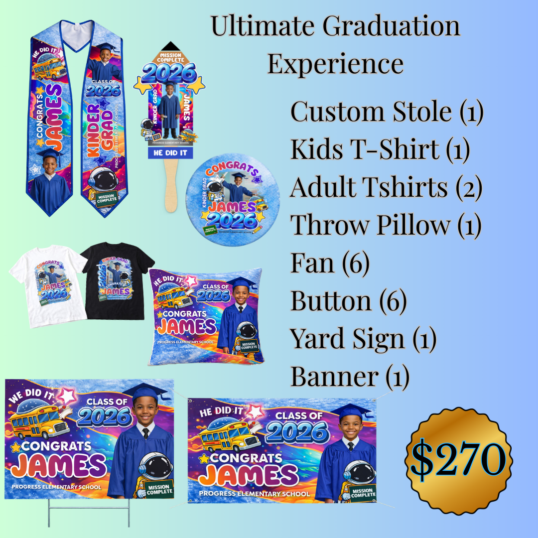 Ultimate Graduation Experience Pre-K Bundle